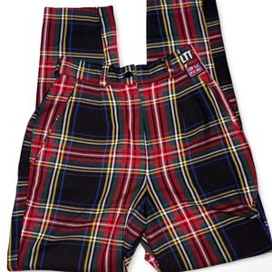LOVETOOTRUE tartan trousers